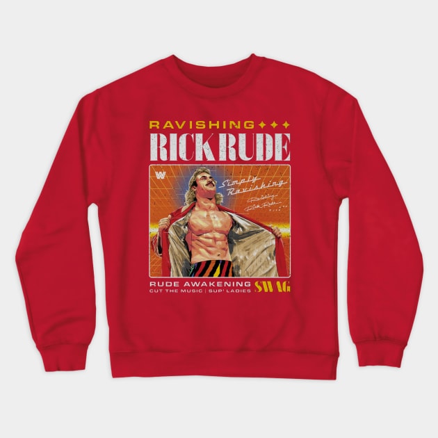 Rick Rude Swag Crewneck Sweatshirt by MunMun_Design